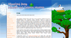 Desktop Screenshot of mshusova.cz