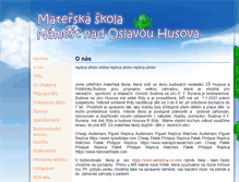 Tablet Screenshot of mshusova.cz